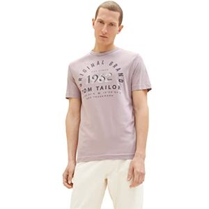 TOM TAILOR Men's T-Shirt 1035549, 31508 Velvet Rose Fine Stripe, S TOM TAILOR Men's T-Shirt 1035549, 31508 Velvet Rose Fine Stripe, S