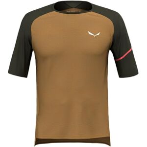Salewa Vento Merino T-Shirt Men, Brown, L Salewa Vento Merino T-Shirt Men, Brown, L