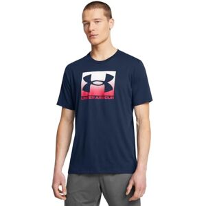 Under Armour UA M Boxed Sports Updated SS Short Sleeve Tops Academy/Red Size: XXL Under Armour UA M Boxed Sports Updated SS Short Sleeve Tops Academy/Red Size: XXL