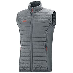 JAKO Men's quilted vest premium other jacket., mens, 7005, stone grey, XXX-Large JAKO Men's quilted vest premium other jacket., mens, 7005, stone grey, XXX-Large