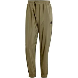 adidas Men's Essentials Small Logo Stanford Pant Elasticated, Olive Strata/Black, L adidas Men's Essentials Small Logo Stanford Pant Elasticated, Olive Strata/Black, L