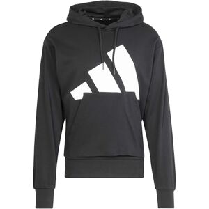 adidas Men's ESSENTIALS BIG LOGO FRENCH TERRY HOODIE, Black/White, XL adidas Men's ESSENTIALS BIG LOGO FRENCH TERRY HOODIE, Black/White, XL