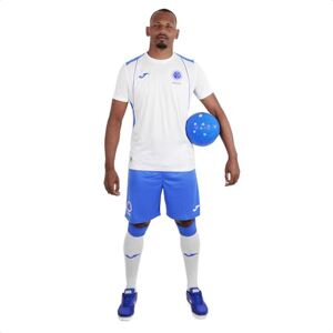 Joma Kurzarmshirt Mann Championship VII Shirt, White/Royal Blue, UK Joma Kurzarmshirt Mann Championship VII Shirt, White/Royal Blue, UK