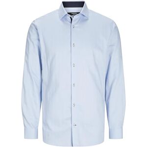 JACK & JONES Men's Jprblaparker Detail Shirt L/S Aw24 Sn Business, Chambray Blue/fit: Slim fit, XS JACK & JONES Men's Jprblaparker Detail Shirt L/S Aw24 Sn Business, Chambray Blue/fit: Slim fit, XS