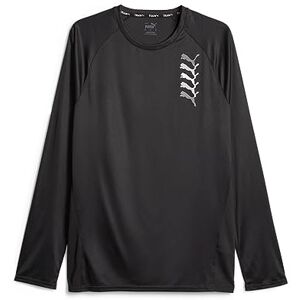 Puma Fit LS Logo Graphic Tee Puma Fit LS Logo Graphic Tee