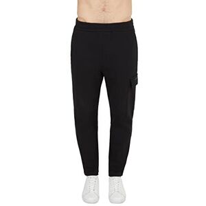 Armani Exchange Men's Cargo Fleece Pant Casual, Black, L Armani Exchange Men's Cargo Fleece Pant Casual, Black, L