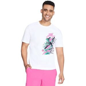 Skechers Men's Pickleball Splatter SS Tee T-Shirt, White, 3XL Skechers Men's Pickleball Splatter SS Tee T-Shirt, White, 3XL