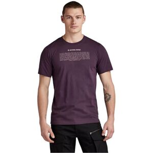 G-STAR Men's Poem Slim T-Shirt, Purple (lt maze D23902-336-8880), XL G-STAR Men's Poem Slim T-Shirt, Purple (lt maze D23902-336-8880), XL