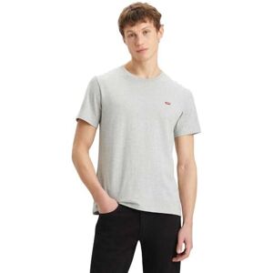 Levi's Men's SS Original Housemark Tee T-Shirt, Mid Tone Grey Heather Jersey, L Levi's Men's SS Original Housemark Tee T-Shirt, Mid Tone Grey Heather Jersey, L