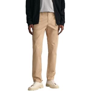 GANT Men's 1505221-410-31-32 Slim Twill Chinos, Marine, 31-32 GANT Men's 1505221-410-31-32 Slim Twill Chinos, Marine, 31-32