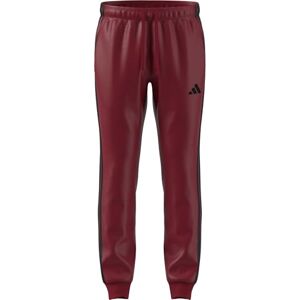 adidas Men's 3-Stripes Tricot Track Pant, Active Maroon/Black, 5XL adidas Men's 3-Stripes Tricot Track Pant, Active Maroon/Black, 5XL