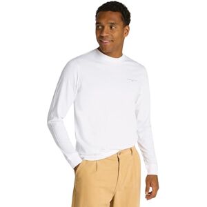Tommy Jeans Men's Tjm Slim Linear Chst L/S Tee Ext Dm0dm18551 L/S T-Shirt, White (White), XXL Tommy Jeans Men's Tjm Slim Linear Chst L/S Tee Ext Dm0dm18551 L/S T-Shirt, White (White), XXL