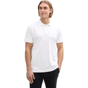 TOM TAILOR Men's 1045898 Polo Shirt, 20000-White, XXL TOM TAILOR Men's 1045898 Polo Shirt, 20000-White, XXL
