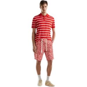 United Colors of Benetton Men's Bermuda 4a5mu900l Shorts, red, XXL United Colors of Benetton Men's Bermuda 4a5mu900l Shorts, red, XXL