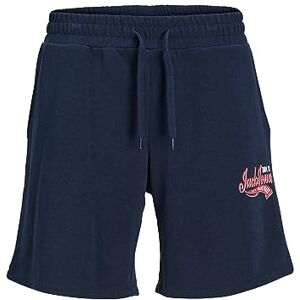 JACK & JONES Men's Jpstlogo Sweat Shorts 2 Col Sn GMS, Blazer Navy, S JACK & JONES Men's Jpstlogo Sweat Shorts 2 Col Sn GMS, Blazer Navy, S