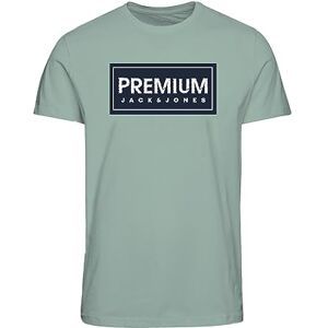 JACK & JONES Men's Jprblusule Tee SS Crew Neck Bmu23 T-Shirt, Silt Green, M JACK & JONES Men's Jprblusule Tee SS Crew Neck Bmu23 T-Shirt, Silt Green, M