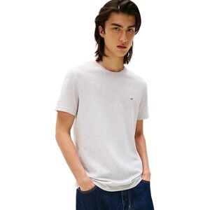 Tommy Jeans Men's TJM XSLIM Jaspe HTR TEE EXT DM0DM20363 S/S T-Shirt, Grey (Lt Grey HTR), 4XL Tommy Jeans Men's TJM XSLIM Jaspe HTR TEE EXT DM0DM20363 S/S T-Shirt, Grey (Lt Grey HTR), 4XL