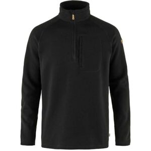 Fjällräven Fjallraven 87154-550 Övik Fleece Half Zip M Sweatshirt Men's Black Size S Fjällräven Fjallraven 87154-550 Övik Fleece Half Zip M Sweatshirt Men's Black Size S