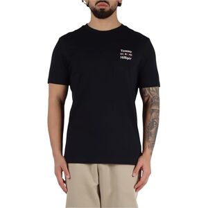 Tommy Hilfiger Men’s Short Sleeve Round Neck Stack T-Shirt, Blue (Desert Sky), XXL Tommy Hilfiger Men’s Short Sleeve Round Neck Stack T-Shirt, Blue (Desert Sky), XXL