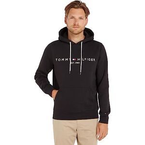 Tommy Hilfiger Men’s Core Tommy Logo Hoodie, Black (Jet Black), XXL Tommy Hilfiger Men’s Core Tommy Logo Hoodie, Black (Jet Black), XXL