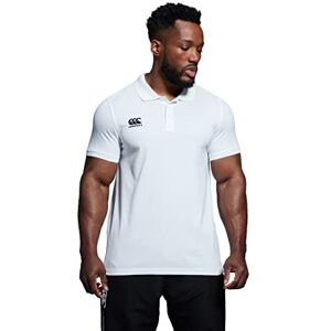 Canterbury Men's Waimak Cotton Polo Shirt Rugby Shirt Casual Polo Shirt, White, XL Canterbury Men's Waimak Cotton Polo Shirt Rugby Shirt Casual Polo Shirt, White, XL