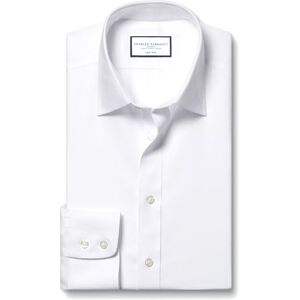Charles Tyrwhitt Shirts for Men White Non Iron with 100% Cotton Twill Formal Dress Shirt for Work, Business & Weddings Slim Fit with Classic Collar Charles Tyrwhitt Shirts for Men White Non Iron with 100% Cotton Twill Formal Dress Shirt for Work, Business & Weddings Slim Fit with Classic Collar