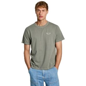 Pepe Jeans Men's Aris, T-Shirt, Green, XL Pepe Jeans Men's Aris, T-Shirt, Green, XL