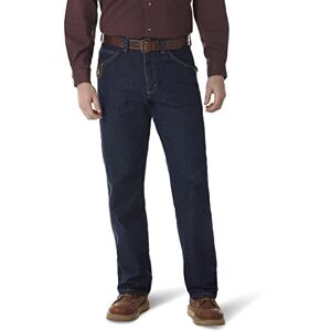 Wrangler Riggs Workwear Men's Contractor Jean, Antique Indigo, 38W x 30L Wrangler Riggs Workwear Men's Contractor Jean, Antique Indigo, 38W x 30L