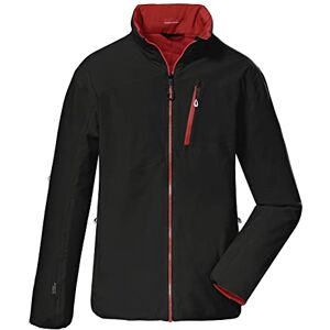 killtec Men's Kow 88 Mn Softshell Reversible Jacket, Packable, Black, S killtec Men's Kow 88 Mn Softshell Reversible Jacket, Packable, Black, S