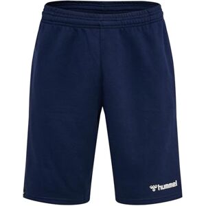 hummel Men's Hmlmover Cotton Bermuda Shorts, Navy, XXL hummel Men's Hmlmover Cotton Bermuda Shorts, Navy, XXL