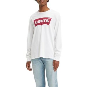 Levi's Men's Long-Sleeve Standard Graphic Tee T-Shirt, White, XXL Levi's Men's Long-Sleeve Standard Graphic Tee T-Shirt, White, XXL