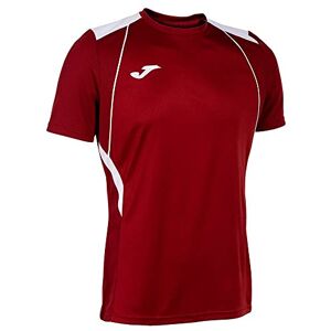 Joma Men's Championship VII T-Shirt, Burgundy White, M Joma Men's Championship VII T-Shirt, Burgundy White, M