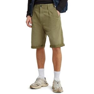 G-STAR RAW G-Star Men's Pleated Chino Shorts, Green (smoke olive D24544-C962-B212), 30 G-STAR RAW G-Star Men's Pleated Chino Shorts, Green (smoke olive D24544-C962-B212), 30