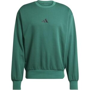 adidas Men's ESSENTIALS FEELCOZY FLEECE SWEATSHIRT, collegiate green/black, XS adidas Men's ESSENTIALS FEELCOZY FLEECE SWEATSHIRT, collegiate green/black, XS