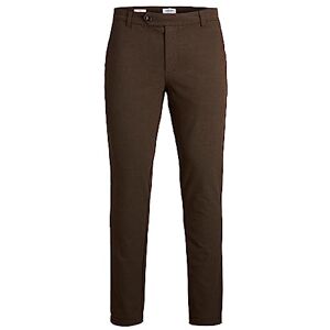 JACK & JONES Bestseller A/S Men's Jpstmarco Jjconnor AKM Noos Chino Trousers, Seal Brown/Detail: Solid, 30 W/32 L JACK & JONES Bestseller A/S Men's Jpstmarco Jjconnor AKM Noos Chino Trousers, Seal Brown/Detail: Solid, 30 W/32 L