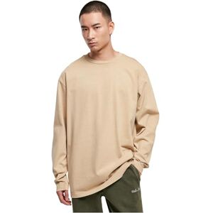 Urban Classics Men's Heavy Oversized Garment dye Long Sleeve T-Shirt, Union Beige, S Urban Classics Men's Heavy Oversized Garment dye Long Sleeve T-Shirt, Union Beige, S