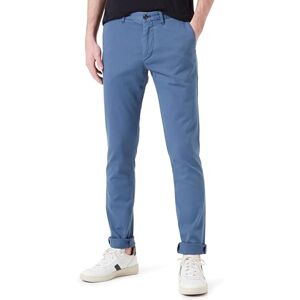 Tommy Hilfiger Men's Chino Bleecker Structure GMD Mw0mw33910 Woven Pants, Blue (Aegean Sea), 30W / 32L Tommy Hilfiger Men's Chino Bleecker Structure GMD Mw0mw33910 Woven Pants, Blue (Aegean Sea), 30W / 32L