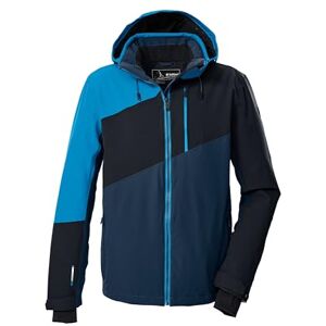 killtec KSW 32 MN Ski Jacket 43430-000 Men's Outdoor Functional Jacket with Zip-Off Hood and Snow Guard Dark Blue 4XL killtec KSW 32 MN Ski Jacket 43430-000 Men's Outdoor Functional Jacket with Zip-Off Hood and Snow Guard Dark Blue 4XL