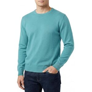 Castle Point Men’s 100% Cotton Knitted Jumper Lightweight Crew Neck V-Neck Pullover Sweater Classic Everyday Casual Knitwear (Moss, M) Castle Point Men’s 100% Cotton Knitted Jumper Lightweight Crew Neck V-Neck Pullover Sweater Classic Everyday Casual Knitwear (Moss, M)