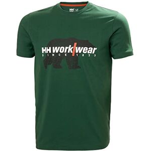 Helly Hansen Mens Core Graphic T-Shirt, Utility Green, S Helly Hansen Mens Core Graphic T-Shirt, Utility Green, S