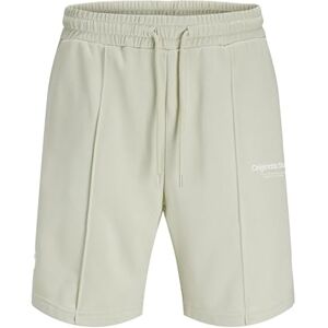JACK & JONES Men's Jpstkane Vesterbro Sweat Shorts Mid Sn, Celadon Tint, M JACK & JONES Men's Jpstkane Vesterbro Sweat Shorts Mid Sn, Celadon Tint, M