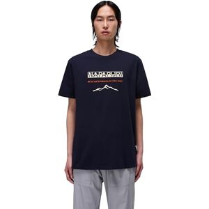 Napapijri Men's Sanem Short Sleeve T-Shirt Navy Blue 3XL Napapijri Men's Sanem Short Sleeve T-Shirt Navy Blue 3XL