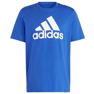 adidas Men's Essentials Single Jersey Big Logo Tee (Plus Size), Semi Lucid Blue, M Extra Tall adidas Men's Essentials Single Jersey Big Logo Tee (Plus Size), Semi Lucid Blue, M Extra Tall