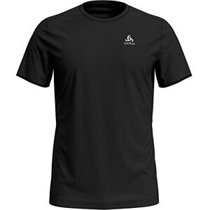 Odlo Men's Crew Neck FLI T-Shirt Men's T-Shirt, Mens, Men's T-Shirt, 550442, Black, S Odlo Men's Crew Neck FLI T-Shirt Men's T-Shirt, Mens, Men's T-Shirt, 550442, Black, S