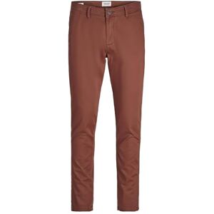 JACK & JONES Men's Jpstmarco Jjbowie Noos Chino Trousers, Brown Out, 32 W/34 L JACK & JONES Men's Jpstmarco Jjbowie Noos Chino Trousers, Brown Out, 32 W/34 L