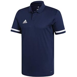 adidas Men's T19 M Polo Shirt, Team Navy Blue/White, S UK adidas Men's T19 M Polo Shirt, Team Navy Blue/White, S UK