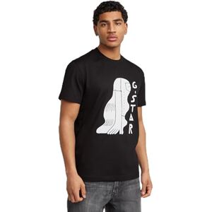 G-Star RAW Hair Illustration T-Shirt - Black - Men L - T-Shirt G-Star RAW Hair Illustration T-Shirt - Black - Men L - T-Shirt