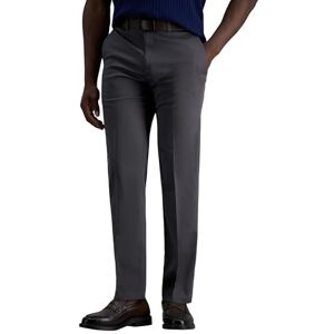 Haggar Men's Premium No Iron Khaki Straight Fit & Slim Fit Flat Front Casual Pant, Dark Grey, 36W x 30L Haggar Men's Premium No Iron Khaki Straight Fit & Slim Fit Flat Front Casual Pant, Dark Grey, 36W x 30L