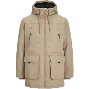 JACK & JONES Men's Jjconstruct Parka Jacket, Elmwood, M JACK & JONES Men's Jjconstruct Parka Jacket, Elmwood, M