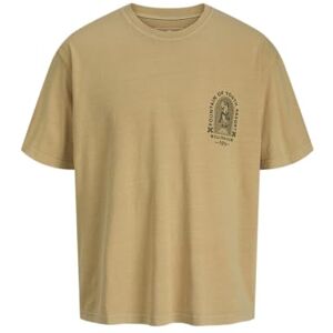 JACK & JONES Men's Jprblumanson SS Tee, Moonstone, M JACK & JONES Men's Jprblumanson SS Tee, Moonstone, M